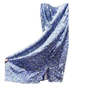 Feminine Aeropostale Periwinkle Floral Mini Dress w/ Slit